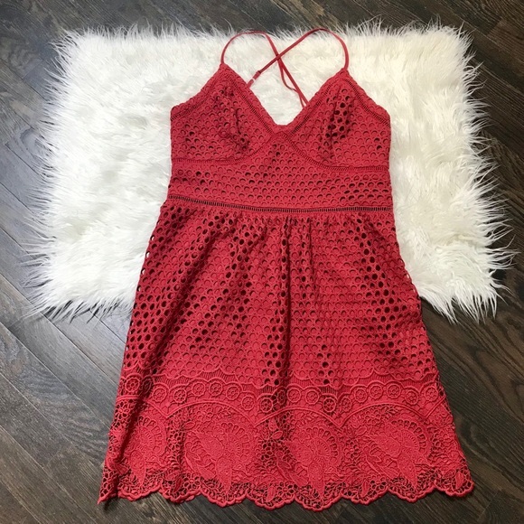Abercrombie & Fitch Crochet Dress - Picture 1 of 3